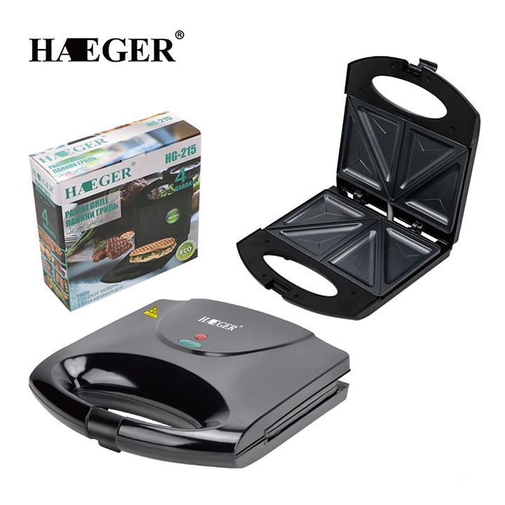 [Mã SKAMSALE03 giảm 10% đơn 200k] MÁY KẸP BÁNH MỲ HAEGER HÀNG LOẠI 1 (HG-215)-nhỏ gọn, tiện sử dụng và dễ vệ sinh.