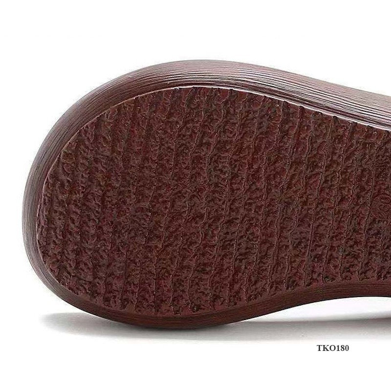 Sandals nữ cao cổ La Mã, Giày da hở ngón sành điệu, siêu êm, tôn dáng, cao 4cm, đi chơi, làm TKO180