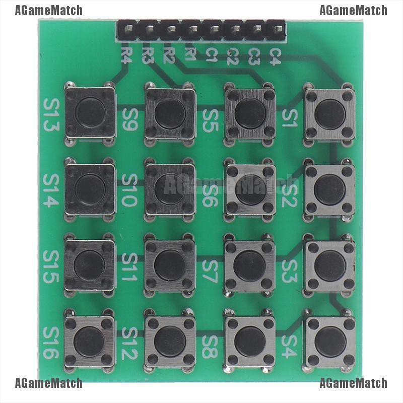 1 Bàn Phím 4x4 Matrix Module 16 Cho Arduino