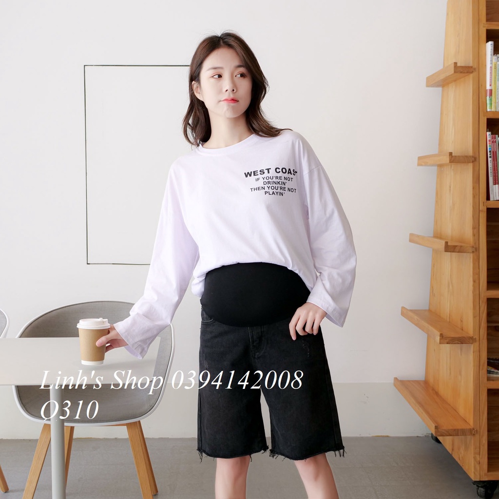 Quần Jean LỬNG Bầu Xinh Trẻ Trung Năng Động Q310