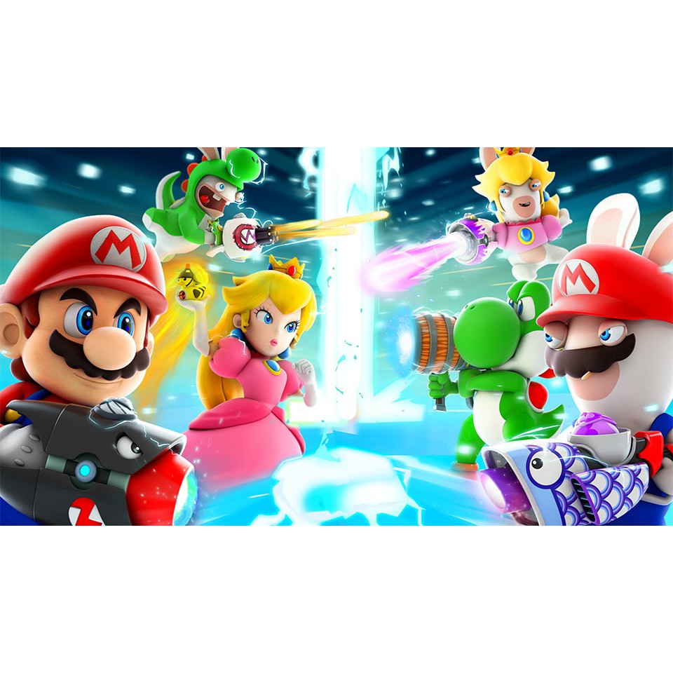 Đĩa game Switch - Mario + Rabbids Kingdom Battle