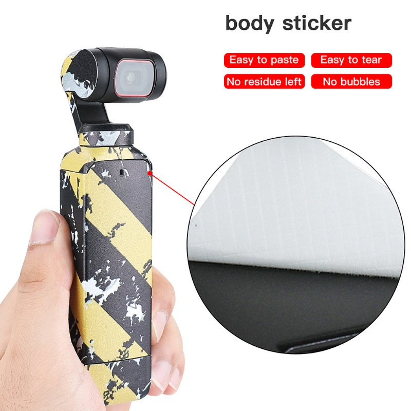 Miếng dán bảo vệ chống thấm nước bằng PVC cho máy ảnh bỏ túi DJI -OSMO Pocket 2 | BigBuy360 - bigbuy360.vn