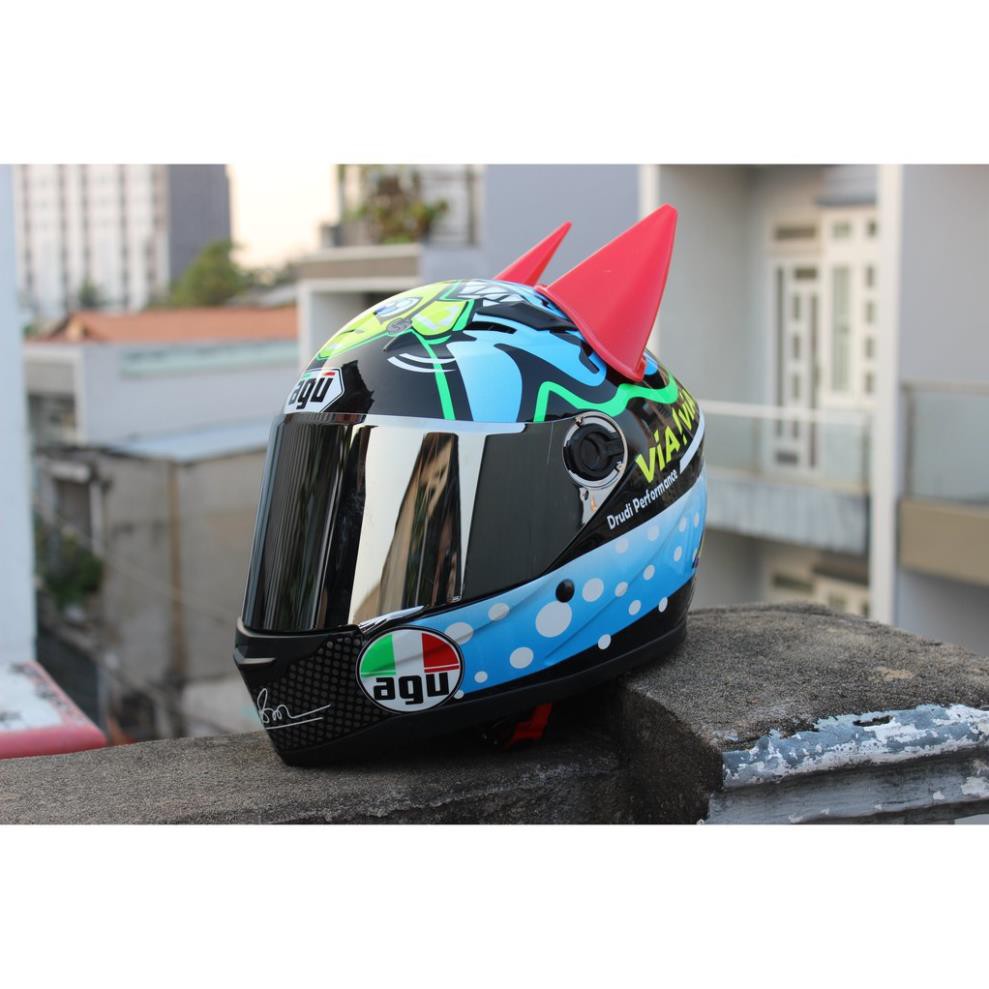 Sừng Batman gắn nón bảo hiểm kèm keo dán - ASA HELMETS