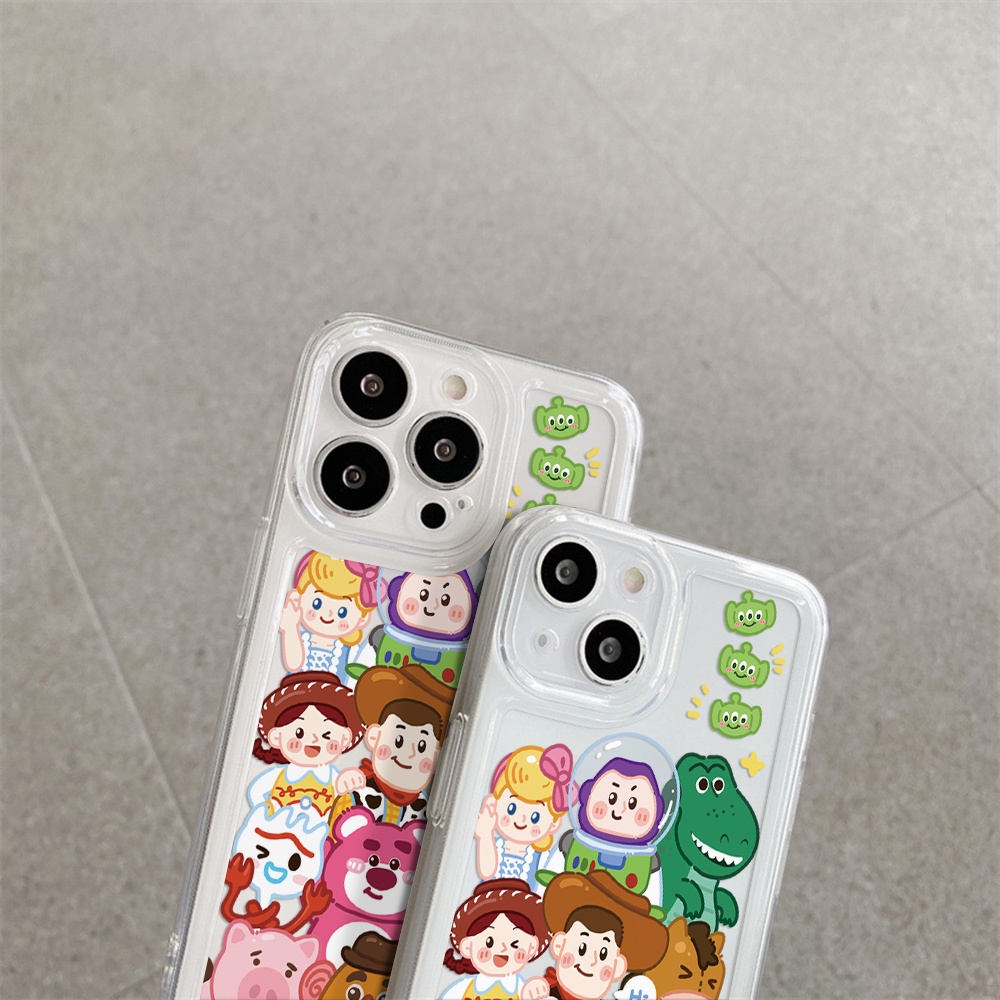 DISNEY Ốp Điện Thoại Chống Sốc Hoạt Hình Toy Story Cho iPhone 11 13 12 X XS Pro Max XR 12 13