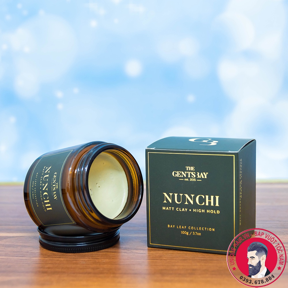 Sáp tạo kiểu The Gents Bay NUNCHI Matte Clay - 107gr new