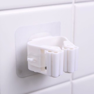 Convenient mop wall mount