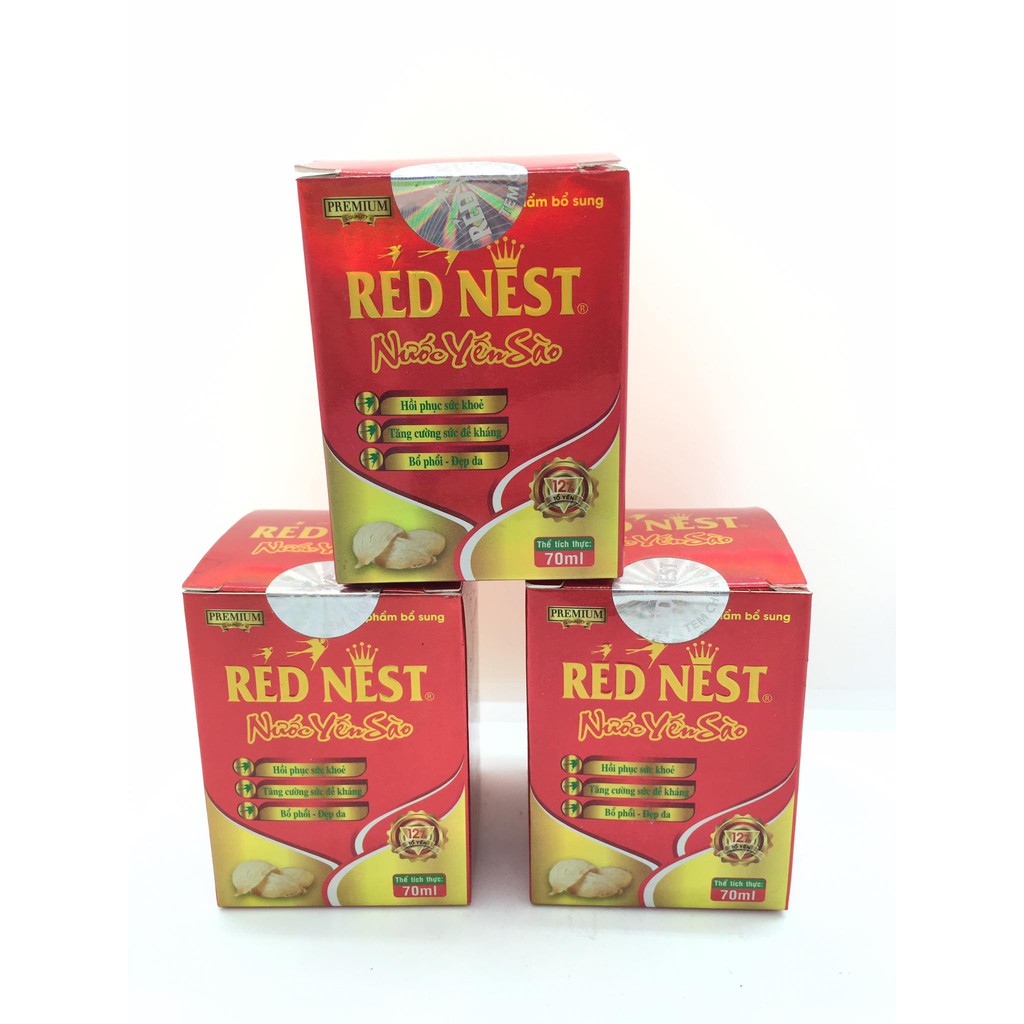 Nước yến sào Rednest hũ thủy tinh 70ml