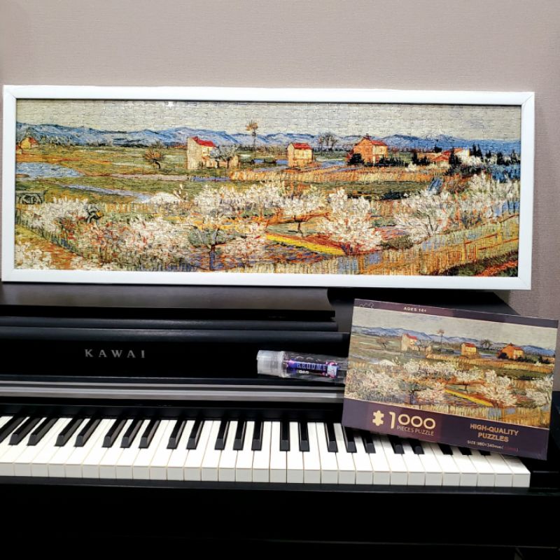 Bộ tranh xếp hình Puzzle 1000 miếng  Tranh ghép hình PANORAMA  Xếp Hình Jigsaw Puzzle 1000 Pcs Museum Collection