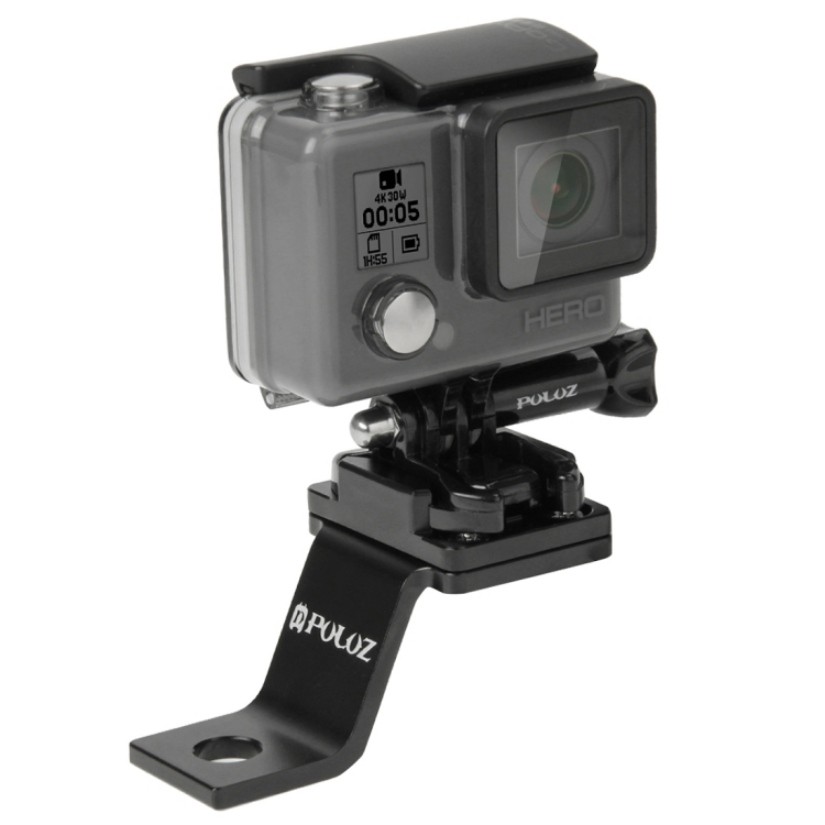 Giá đỡ CNC PULUZ gắn chân gương xe máy cho Gopro, Sjcam, Eken, Osmo Action