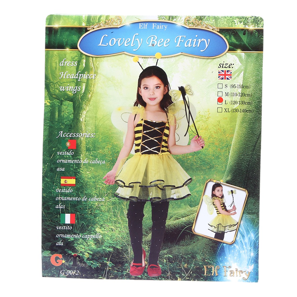 Bộ Đồ Hóa Trang Chú Ong Đáng Yêu Cho Bé Dịp Halloween