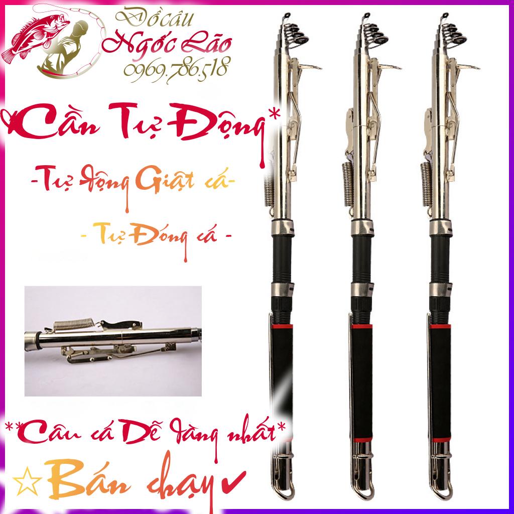 Cần Câu Máy TỰ ĐỘNG giật cá nhanh và chắc - Câu cá và Săn hàng dễ dàng nhất - Phù hợp câu giải trí, săn hàng