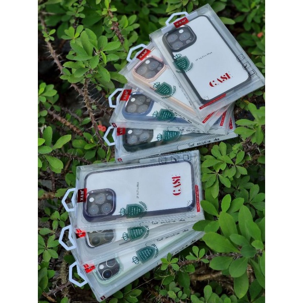 Ốp Lưng Trong Viền Màu Iphone 14, 14 Pro, 14 Max,14 pro max Chống Sốc Không Ố Vàng Hãng X&amp;M Cao Cấp
