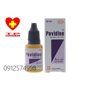 Dung dịch sát khuẩn Povidine 10% [20ml]