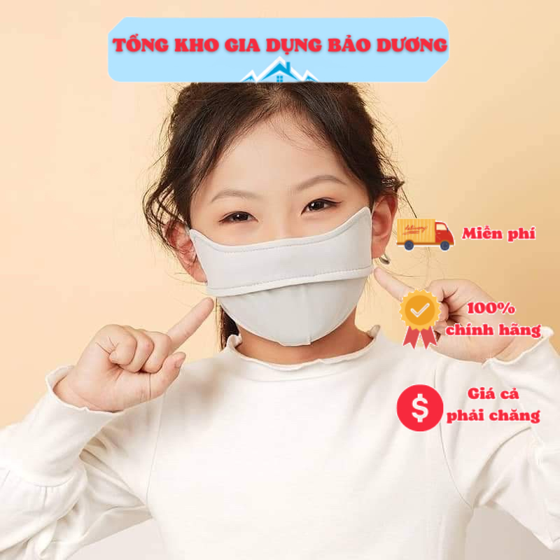 Khẩu trang cho bé, khẩu trang chống tia UV siêu cap cấp