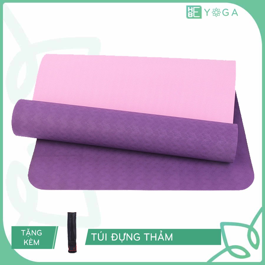 Thảm Tập Yoga Tpe Relax 6mm 2 Lớp Cao Cấp