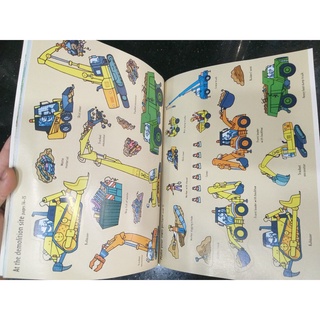 [Big Sale!] Dính dán - Usborne sticker book - Building Sites