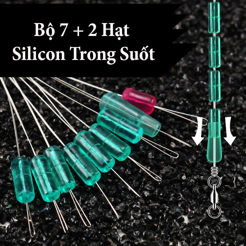 Hạt Chặn Silicon Cao Cấp 7+2