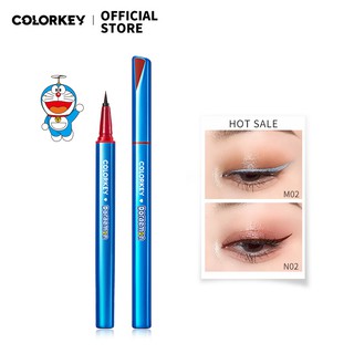 Bút Kẻ Mắt Dạng Lỏng COLORKEY Dòng DORAEMON Màu Sắc Xinh Xắn Chống Nhòe 0.5ml