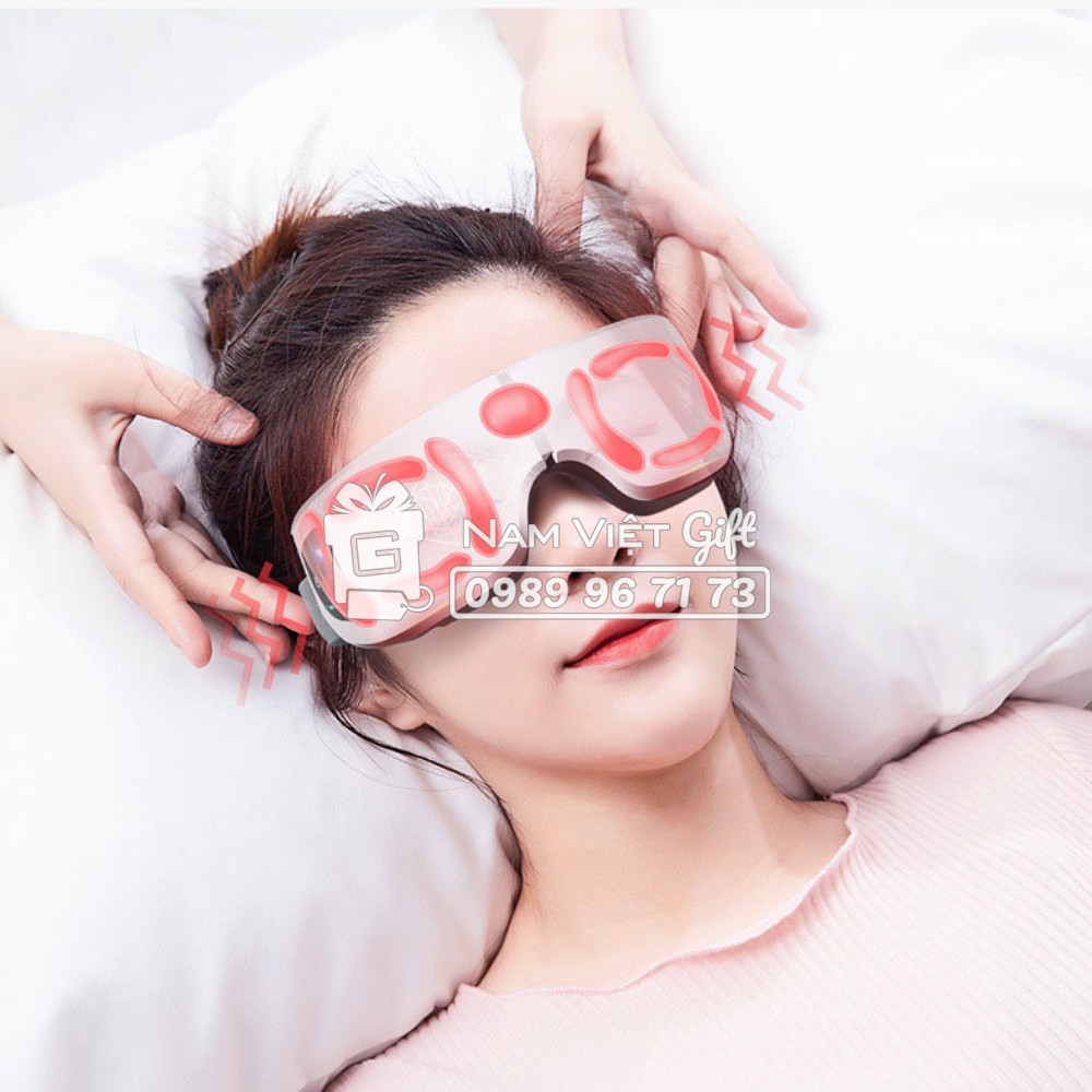 [BH 1 Năm] Máy Massage Mắt Thông Minh Eye Massager 6S Có Bluetooth