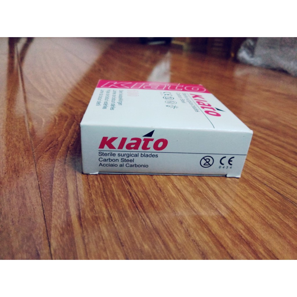 Hộp 100 Lưỡi Dao Mổ KIATO Các Số 11,15,20,21