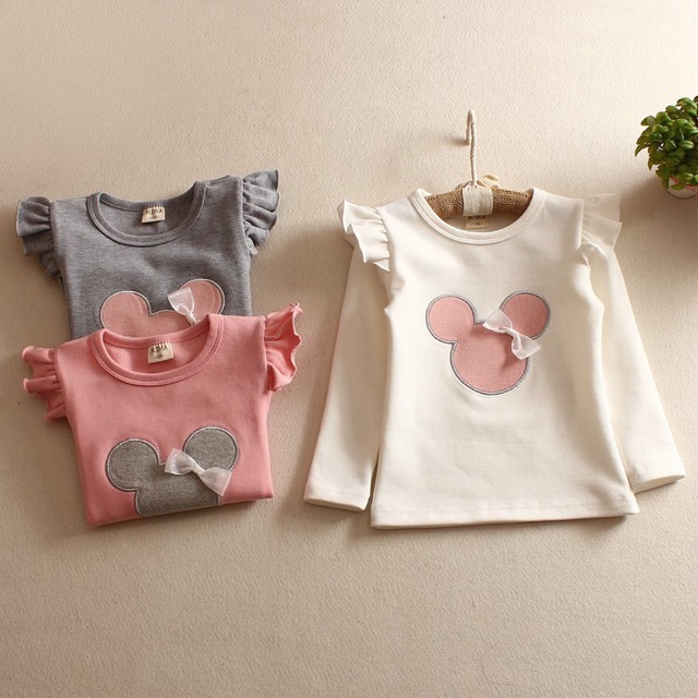 ÁO THUN MICKEY DỄ THƯƠNG BÉ GÁI | WebRaoVat - webraovat.net.vn