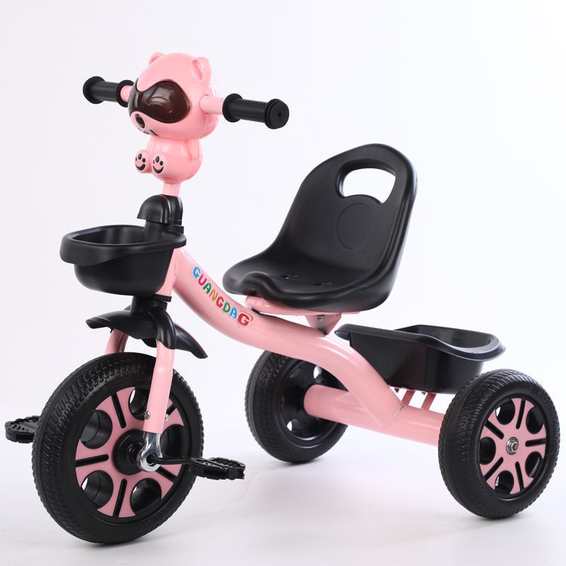 trẻ xe đẩy trẻ em Quà tặng sinh nhật cho trẻ em ba bánh xe đạp đẩy 1-3-5 không trượt ván gấp yo-yo