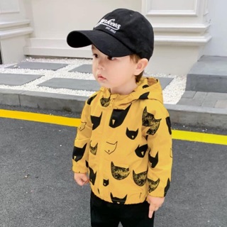 Áo khoác kaki 2 lớp cho bé