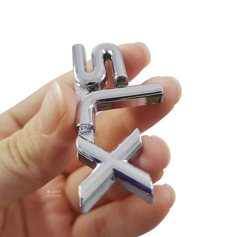 1 Miếng Dán Chữ Srx Bằng ABS Trang Trí Cốp Sau Xe Hơi Chevrolet SLX