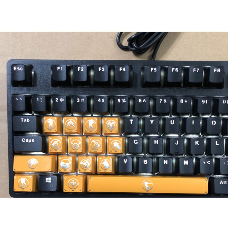 Nút Bàn Phím Cơ Chơi Game 15 Phím Có Đèn Nền Bằng PBT Bền Bỉ