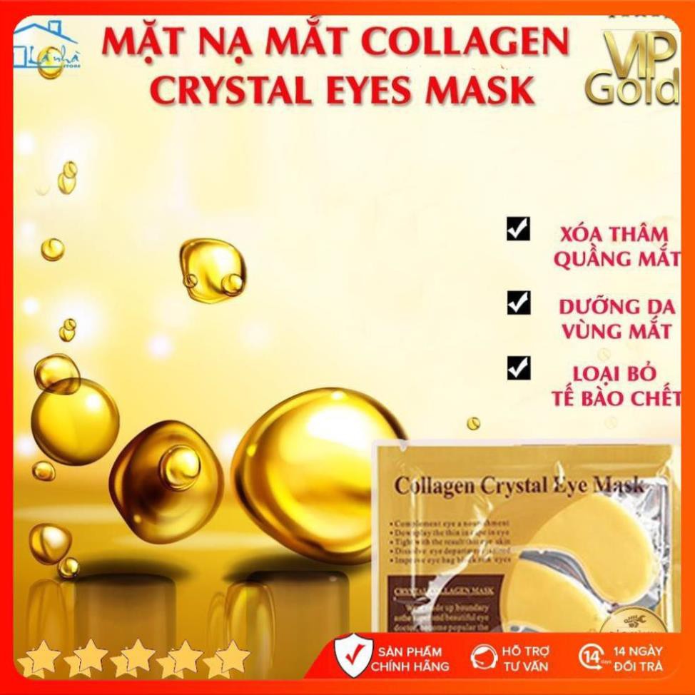 Mặt Nạ Dưỡng Làm Mờ Quầng Thâm Mắt Collagen Crystal Eyes