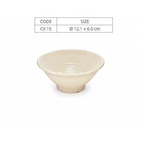 Chén Nhựa Melamine Vân Đá Kem/Đen/Xanh