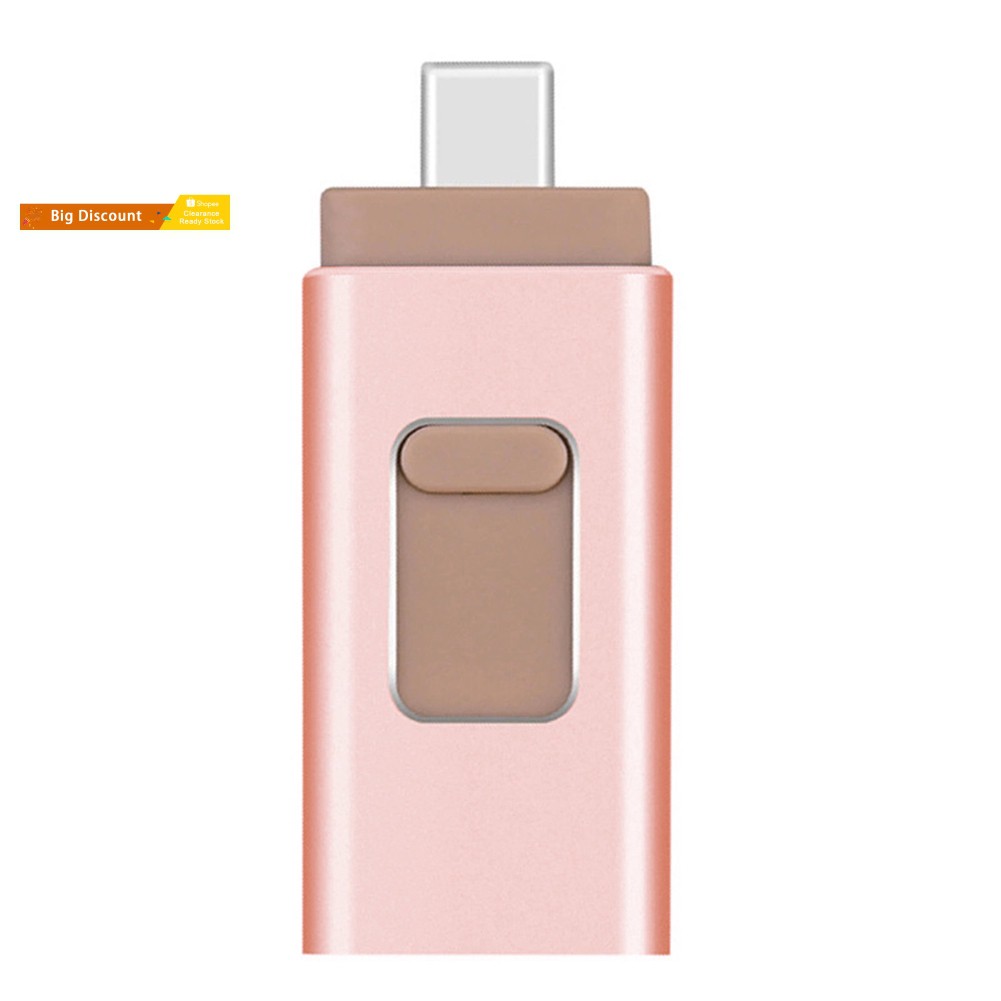 USB micro Type-C 3.0 4 trong 1 8-128G cho iPhone Android PC