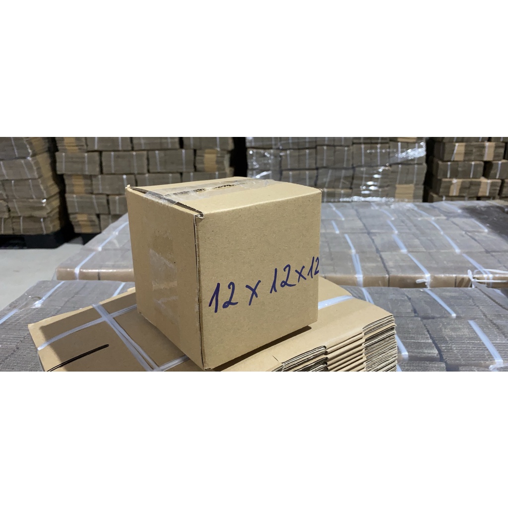 Hộp carton đóng hàng  12x12x12