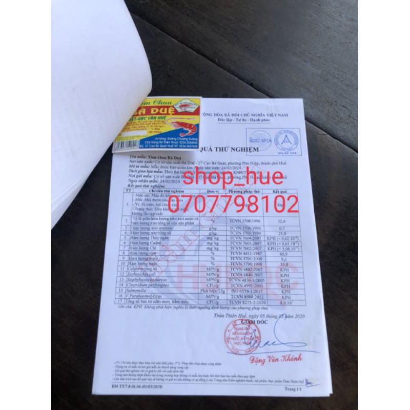 Tôm chua Huế_ đặc sản Huế thơm ngon