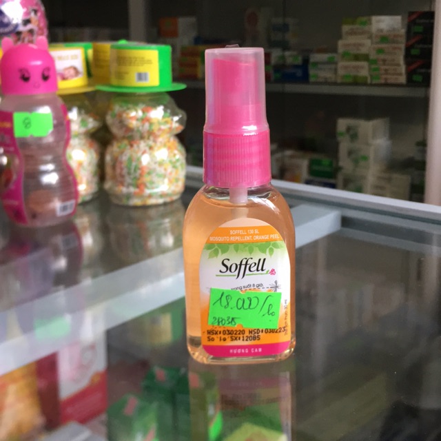 Xịt chống muỗi sofell lọ 30ml