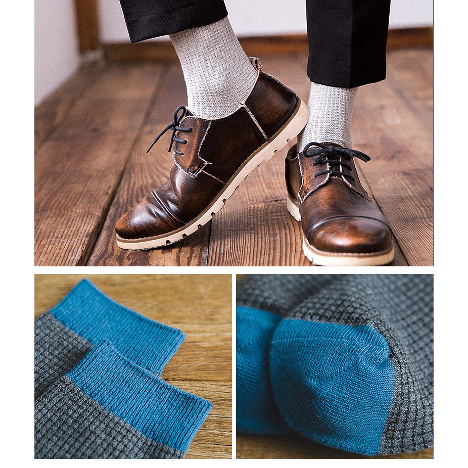 [NEW FREESHIP TỪ 50K] TẤT NAM CỔ CAO CHẤT SỊN ĐẸP