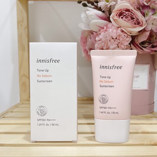 [SALE] Kem Chống Nắng Nâng Tone, Kiềm Dầu Innisfree Tone Up No Sebum Sunscreen SPF50/PA++++ 50ml