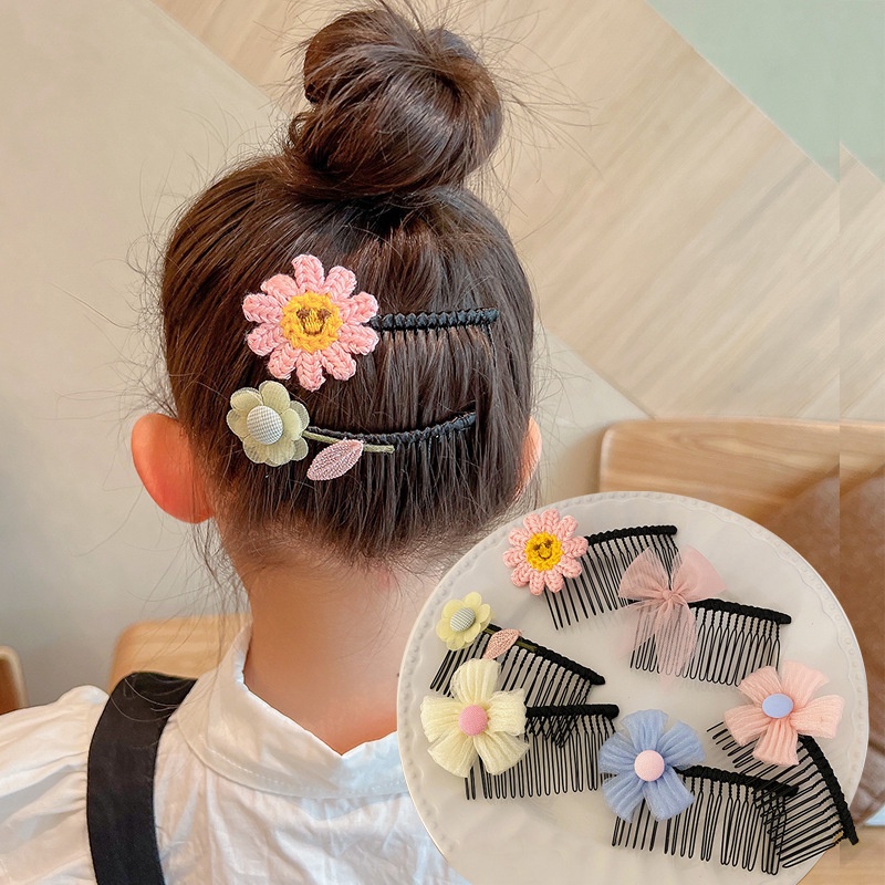 Kẹp Tóc Hình Nơ Dễ Thương Cho Bé Gái