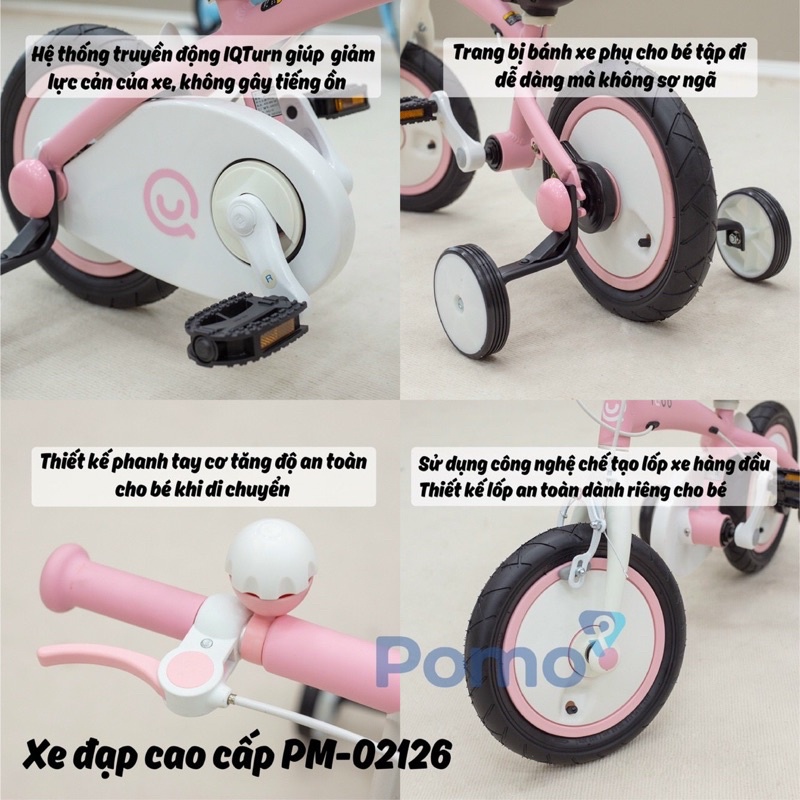 Xe đạp cao cấp IQOO PM 2126 cho bé