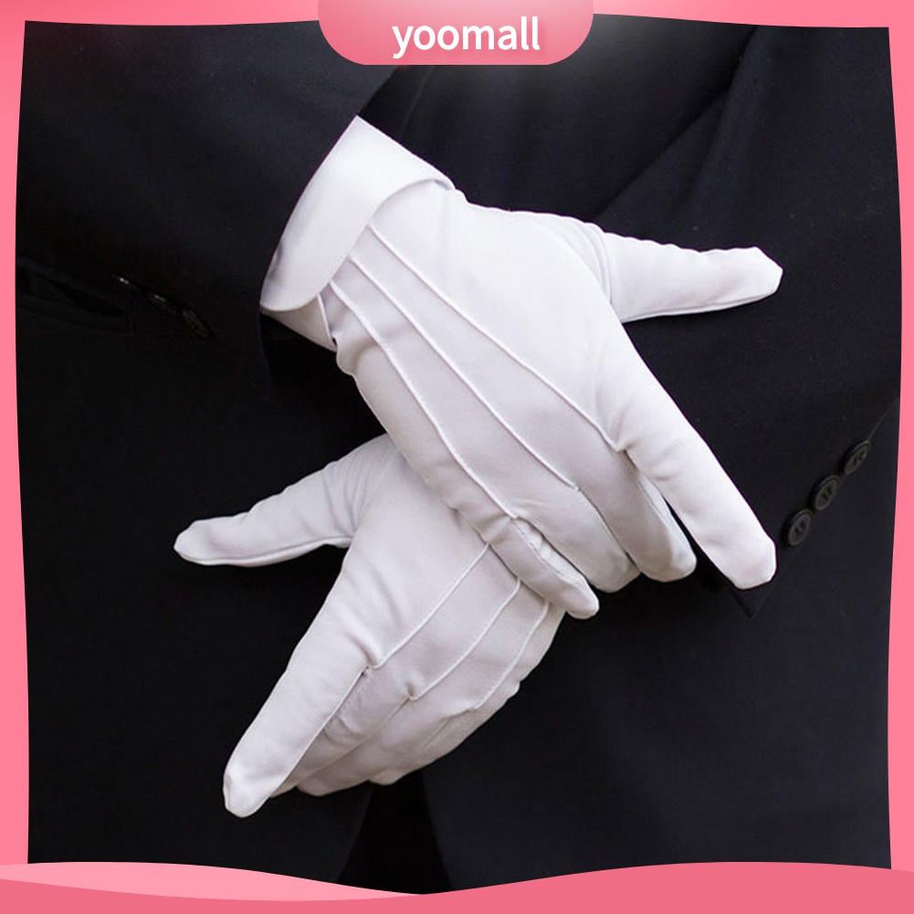 Yomall♡ 1 Cặp Găng Tay Bảo Vệ Tuxedo Honor Guard Parade