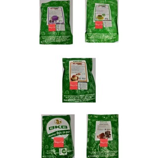 Bột PudDing BKB Nhiều Vị Trứng Môn Sô trà Xanh Tui 1kg