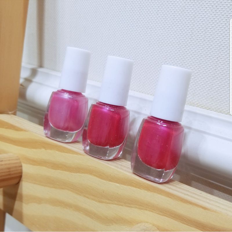 Sơn móng tay cho bé, Sơn móng mini màu đỏ