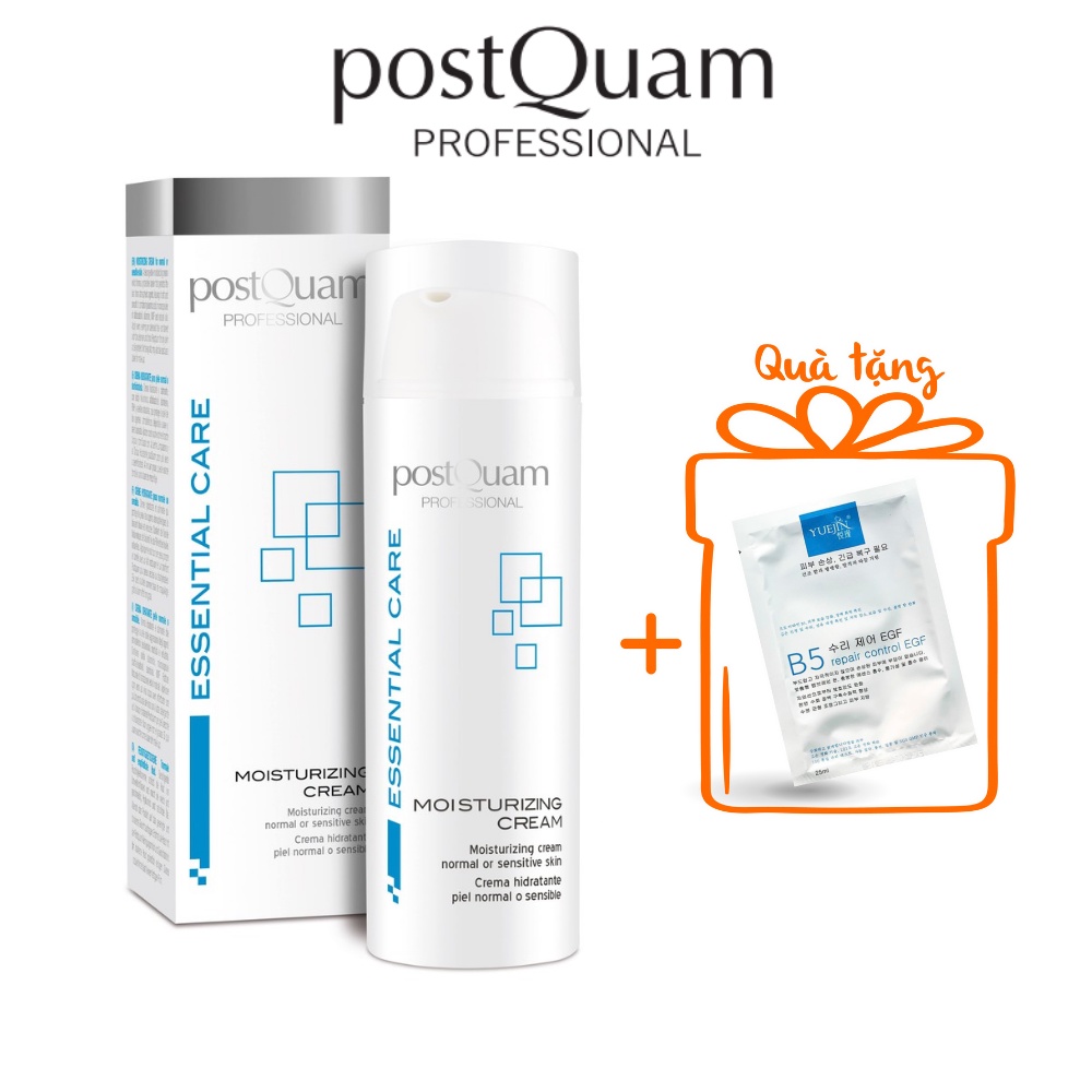Kem giúp phục hồi da nhạy cảm, thương tổn hoặc bị kích ứng Moisturizing Cream For Normal Or Sensitive Skin PostQuam Q17