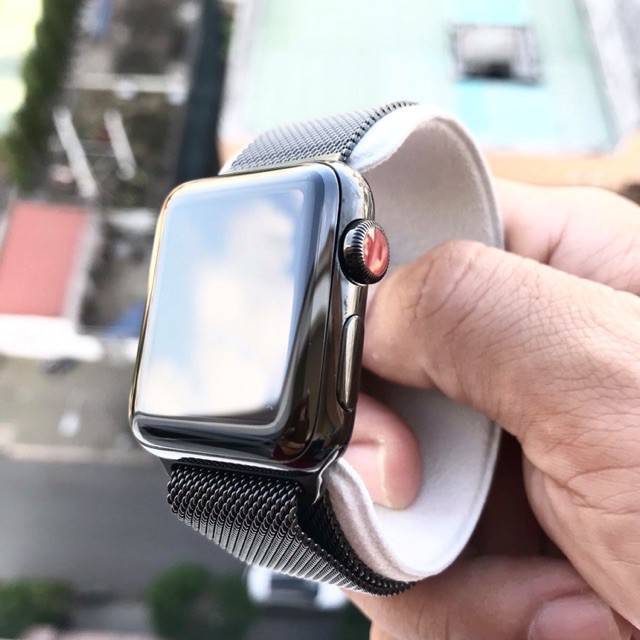 [ Giá siêu rẻ,chính hãng 100% ] DÂY ĐEO THÉP KHÔNG GỈ CHO APPLE WATCH ( Dây Milanese Loop)