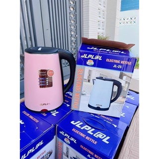 🌿Ấm siêu tốc 2 lớp JipLai Thái Lan Mẫu mới màu pastel