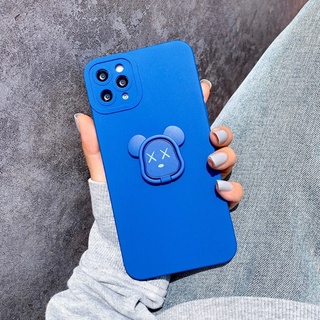 Ốp Lưng Basic Camera Nổi - Mẫu Mặt Kaws ( Kèm Iring )