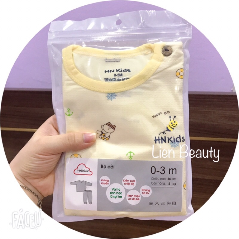 Bộ Dài Tay HN Kids Chất Modal Siêu Đẹp Cho Bé