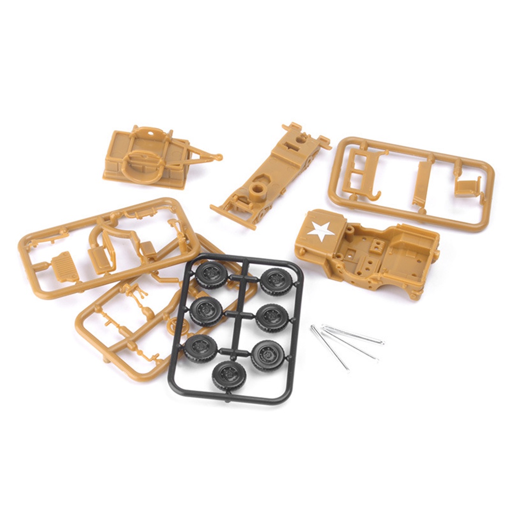 Set 2 Mô Hình Xe Tải 4D Tỉ Lệ 1 / 72