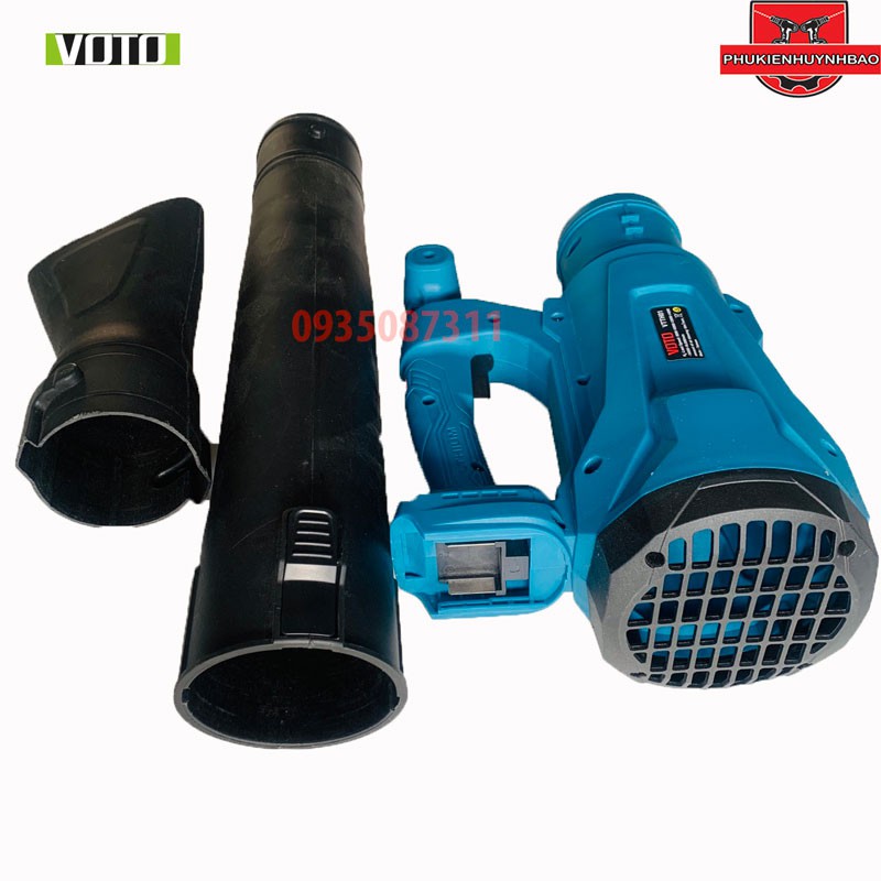 Máy Thổi Bụi Lá Cây Dùng Pin VOTO 18V - 21V Chung Chân Pin MAKITA 4CM
