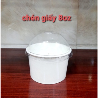 50 cái chén soup giấy 8oz, 12oz